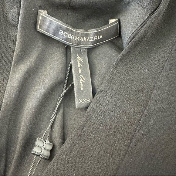 BCBGMaxAzria Michele Black Dress NWT size XXS - Picture 9 of 12